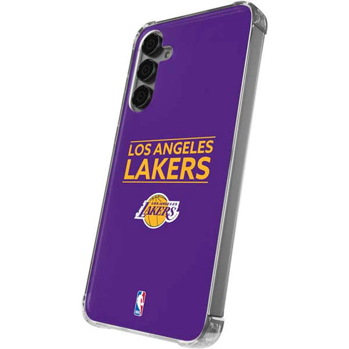 NBA Los Angeles Lakers Standard - Purple Galaxy S24 Plus Clear Case